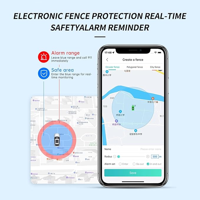 GPS Tracker for Vehicles No Subscription - Mini Magnetic Tracker Device for Vehicles,Real Time Car GPS Tracker,Tracking Devices for Cars Hidden No Monthly Fee