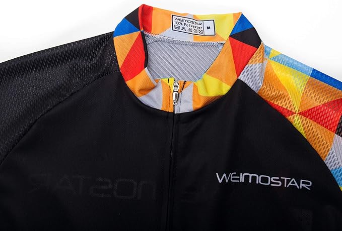 New Pro Full Zipper Men's Cycling Jersey Short Sleeve Riding Shirt USA