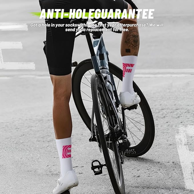 Cycling Socks, Four SeasonsUnisex Breathable, Suitable for Cycling (One Size)