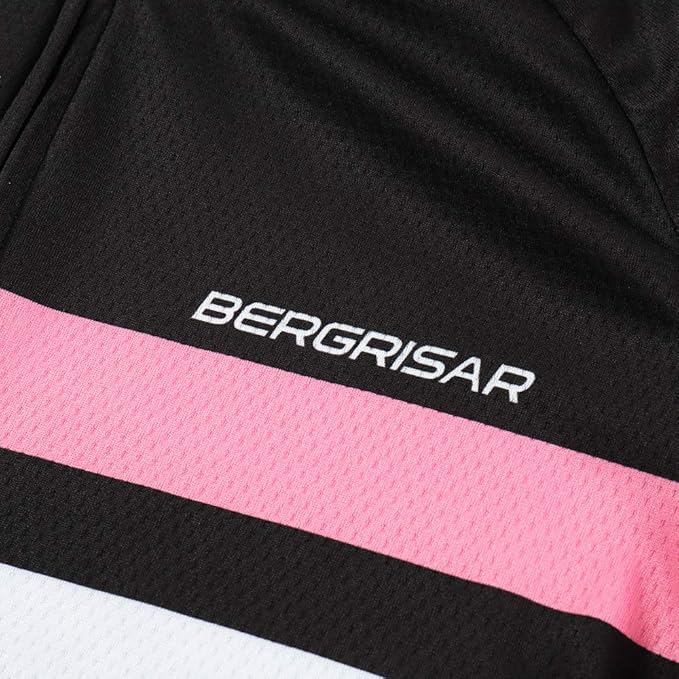 BERGRISAR Men's Cycling Jerseys Short Sleeves Bike Shirt