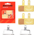 BUCKLOS Bike Disc Brake Pads for TRP Tektro Shimano MT200 Deore Br-M575 M525 M515 T615 T675 M505 M495 M486 M485 Ridstar Q20,Bicycle Disk Brakes Pads for Mountain Bike/Electric Bike/Road/Scooter/Ebike