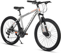 AVASTA AV300 26 27.5 inch Mountain Bike with 21-Speed, Aluminum Frame, Dual Disc Brake, Comfortable Saddle, Multiple Colors