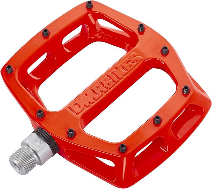 DMR V12 Flat Mountain Bike Pedals in Tango Orange