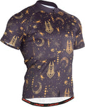 Men's Cycling Bike Jersey Short Sleeve Moisture Wicking, Breathable, Quick Dry Biking Shirt with 3 Rear Pockets