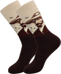 Real Sic Fun Socks for Men and Women - Cozy Cotton Dress Socks with Colorful Designs - Cool, Casual, Wacky Patterned