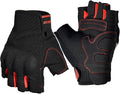 Harssidanzar Mens Fingerless Motorcycle Breathable Mesh Motocross Hard Knuckles Dirt Bike Bicycle Racing On-Road Off-Road Mountain Cycling Riding Gloves SM059US