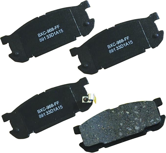 Bendix Premium SBC891 Ceramic Rear Brake Pads for Mazda Miata 2005-2001