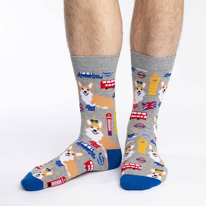 Good Luck Sock Novelty Crew Socks for Adults - For Men, Women and Teens