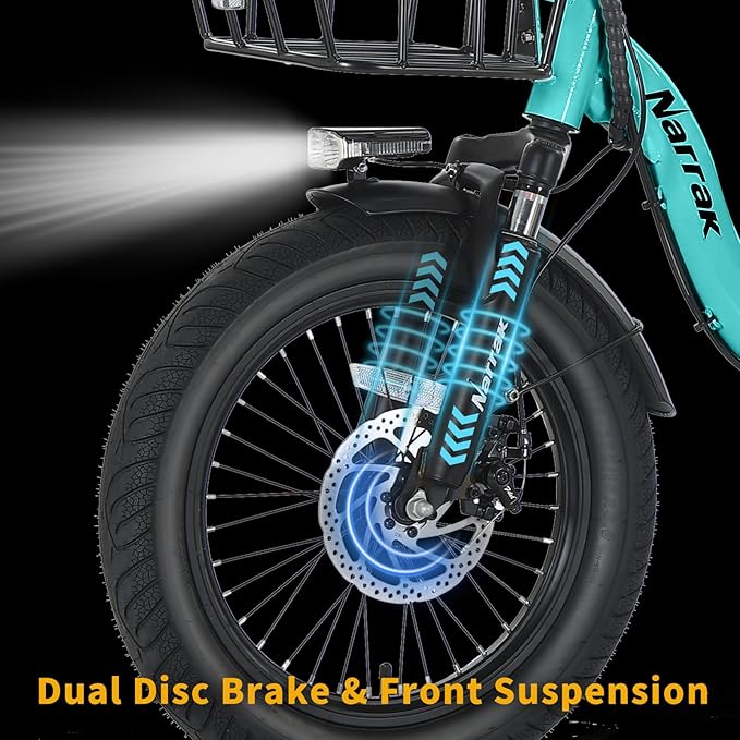 Electric Tricycle for Adults,Fat Tire Folding Electric Trike,3 Wheels Electric Bicycle Bikes, Peak 700W Step-Thru Etrike with 468WH Removable Battery and Large Basket for Women Men