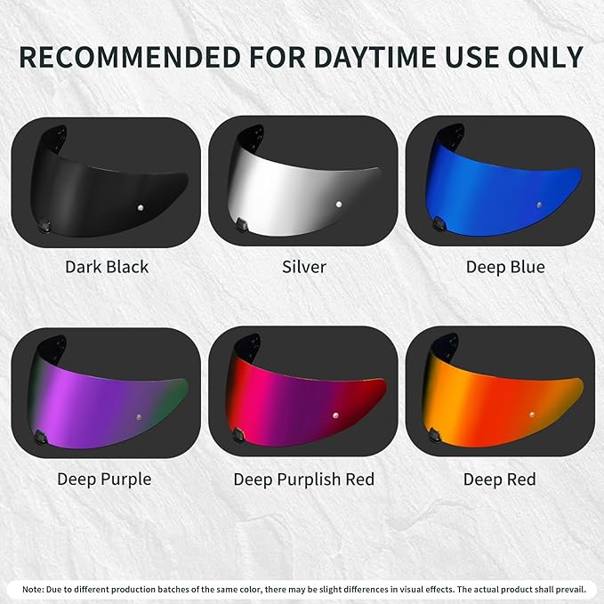 PSLER i10 Visor - HJ-31 Visor i10 Tinted Visor Helmet i70 Face Shield Replacementfor i10 HJ-31 i70,Deep Blue