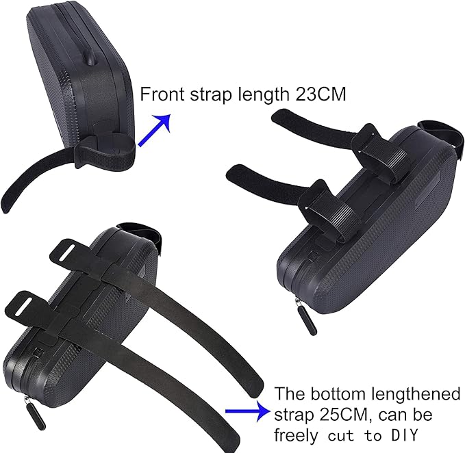 Wild Hert Bike Top Tube Bag Bicycle Front Frame Bag Waterproof Bike Pouch Pack Bike Phone Bag Cycling Accessories Pouch for Mountain Road Bike