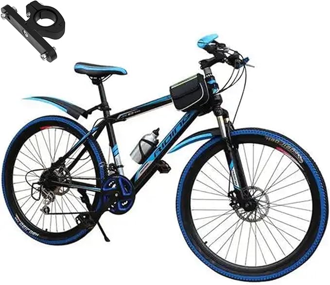 Bike Water Bottle Holder, Adjustable Bicycles Handlebar Water Bottle Cage Mount, Aluminum Alloy Cycling Cup Holder Clip Mountain Bike Accessories for Mountain Road Bicycles