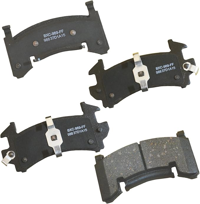 Bendix Premium SBC988 Ceramic Front Brake Pads for Chevrolet S10 2003, GMC Sonoma 2003