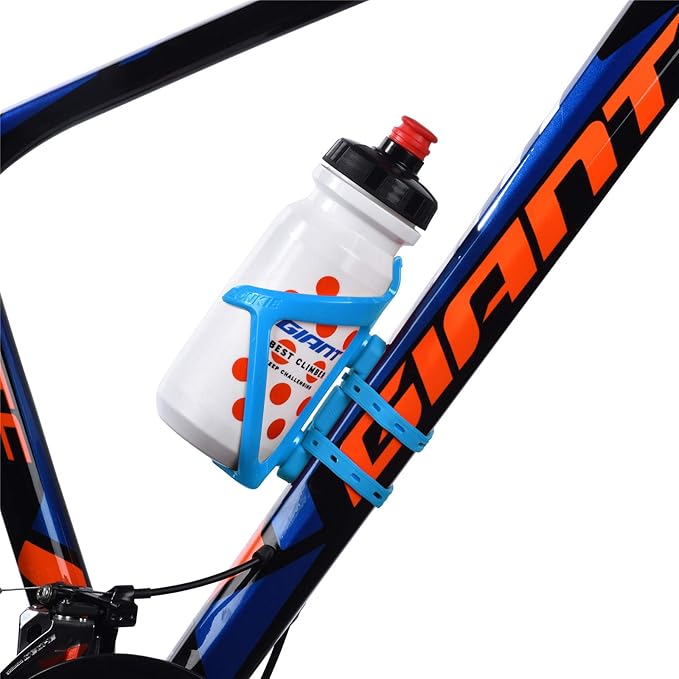 ZONKIE Bike Bottle Cage Mounting Base, Cup Mounting Base for Many Kinds Bikes, Fits Most Stroller Drink Holder, Silicone Material, Many Colors are Available.