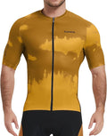 Santic Men’s Cycling Jersey Short Sleeve Bike Shirts for Men Bicycle Jacket with Pockets Breathable & Quick Dry Yorkson