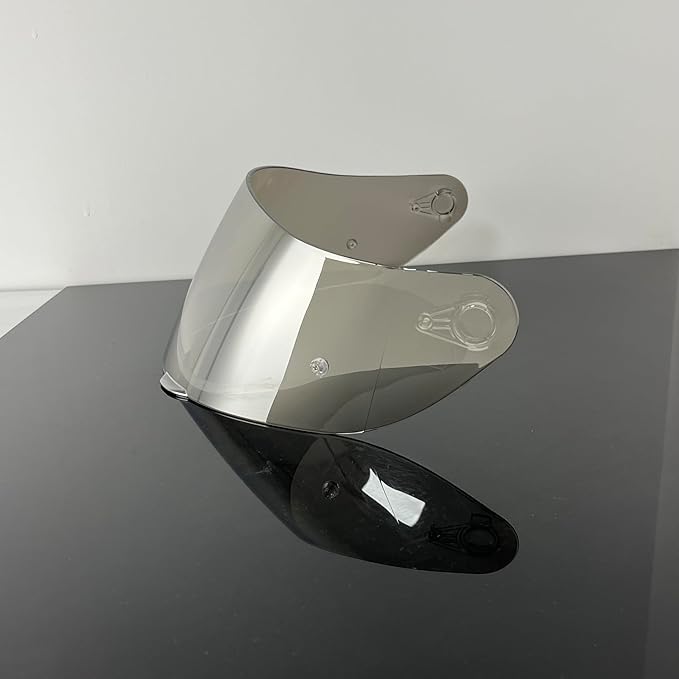 Helmet Visor Replacement,Motorcycle Helmet Face Shield for ILM 902,902L,902BT (Revo Clear Silver-Day&Night Use)