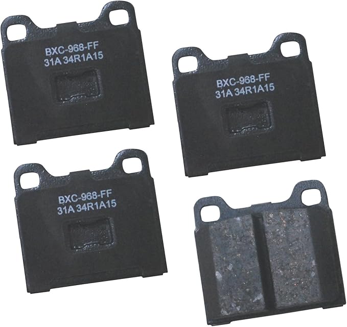Bendix Premium SBC31A Ceramic Brake Pads for Audi Fox 1974-1973, Porsche 914 1976-1973, Volkswagen 412 1974-1973, Volvo 262 1981-1980, 264 1982-1980, 265 1981-1980