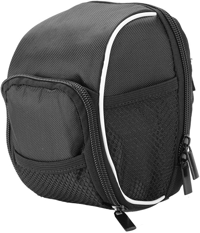 Handlebar Bag, Multi-Function Quick Release Bike Pouch Front Frame Tube for Cyclists Commuters Kids Mountain Biking Road Cycling Daily Rides