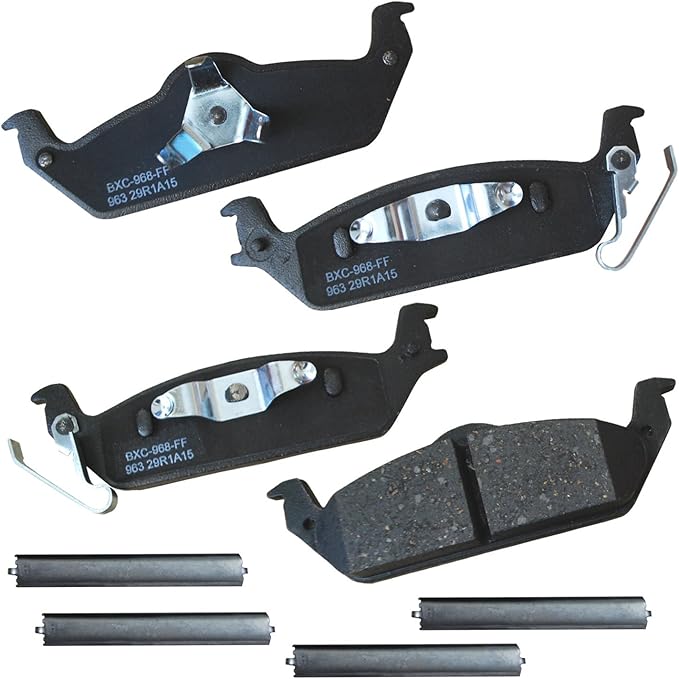 Bendix Premium SBC963 Ceramic Rear Brake Pads for Dodge Dakota 2004-2003