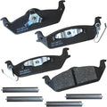 Bendix Premium SBC963 Ceramic Rear Brake Pads for Dodge Dakota 2004-2003