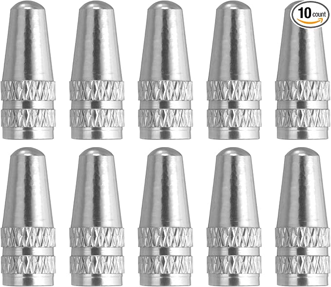 HARFINGTON Bike Valve Caps Anodized Aluminum Road Bicycle Air Tire Valve Caps Dust Caps for MTB Road Racing Bicycle