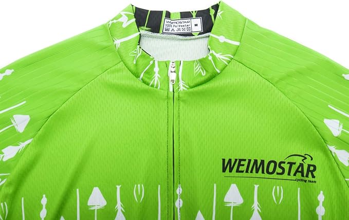 Cycling Jersey Men USA Summer Bike Short Sleeve 3-Pockets Breathable Quick-Dry Shirt S-3XL