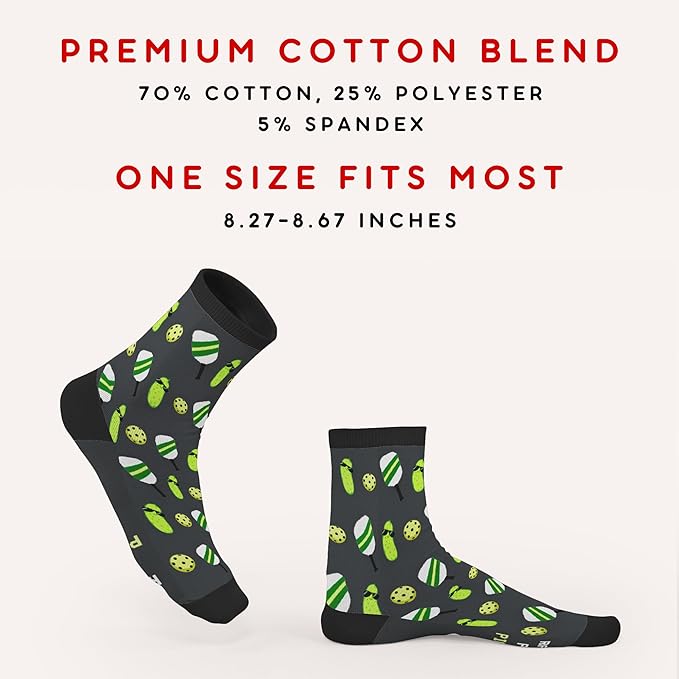 FOURSTUFF Ski, Cycling, Basketball, Golf, Pickleball, Softball, Volleyball, Wrestling, Soccer - Sports Socks for Women Men