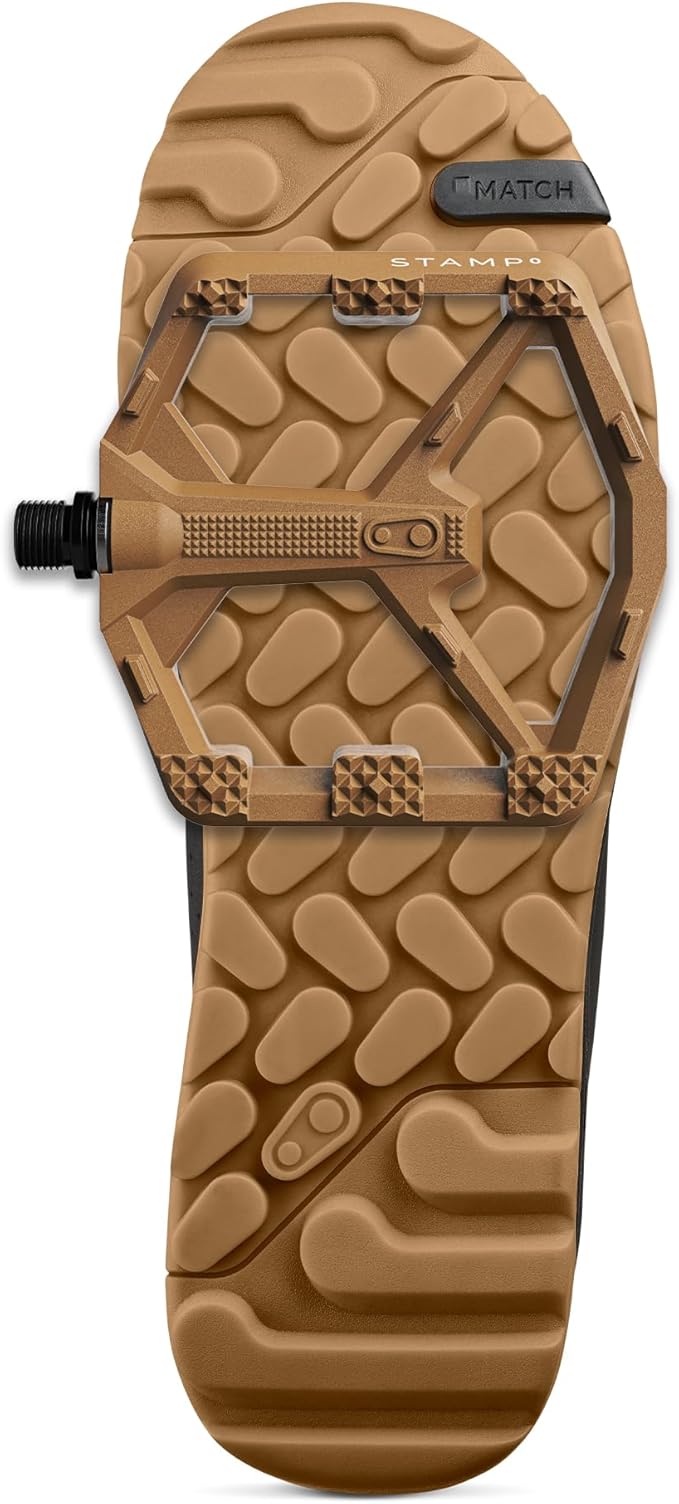 Crankbrothers Stamp Flat MTB Pedals - Size-Specific, Lightweight, Versatile, Durable Bike Pedals