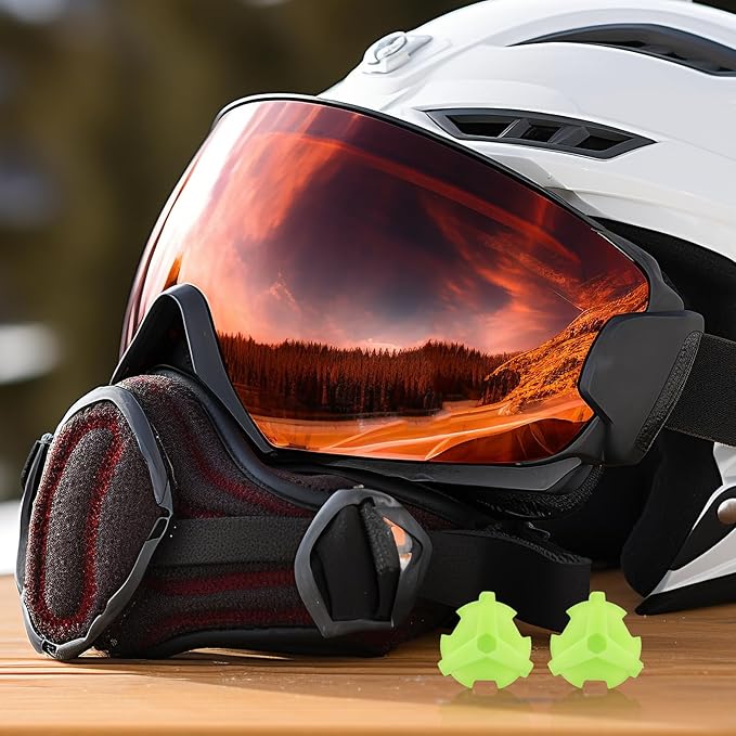 Healifty Motorcycle Helmet Screws and Washers Set Green Plastic Dirt Bike Helmet Visor Replacement Screws Compatible for Off-road Riding