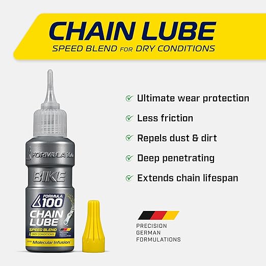 Chain Lube Pro Pack with All Conditions, Dry Conditions, & eBike Lubricant – Collection of Lubricant for Bicycles & Electric Bikes – Protects Against Wear & Corrosion – Three 50ml Bottles