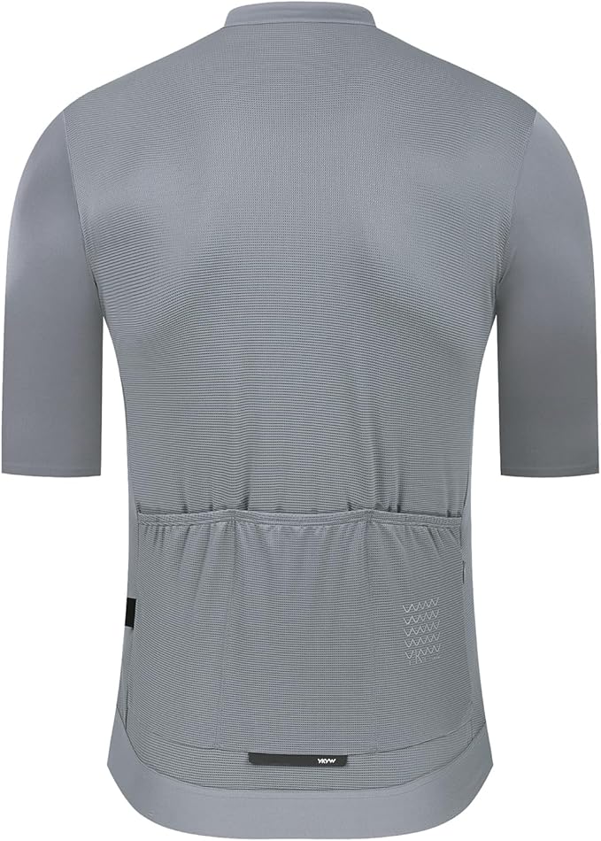 YKYWBIKE Cycling Jersey Men with Pockets Bike Jersey Short Sleeve Biking Shirts for Men Cycling Breathable MTB Biker Shirts