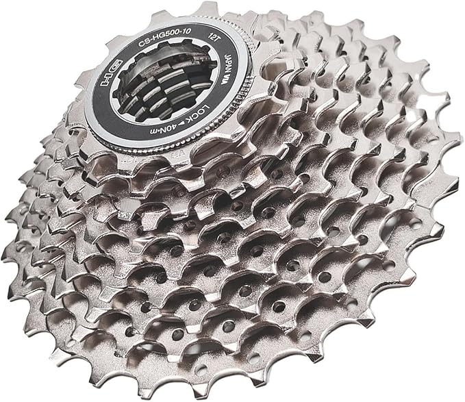 Bike Cassette 10 Speed Cassette Sprockets CS-HG500-10 Bike Sprocket for Mountain Bike Folding Bike Commuter Bike