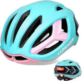 LUMDEER Adult Bike Helmet for Men and Women-Magnetic Taillight, Magnetic Clasps, Lightweight Shockproof, CPSC Safety Certified for Aerodynamic Road Cycling, Mountain Biking & Cyclocross Helmet