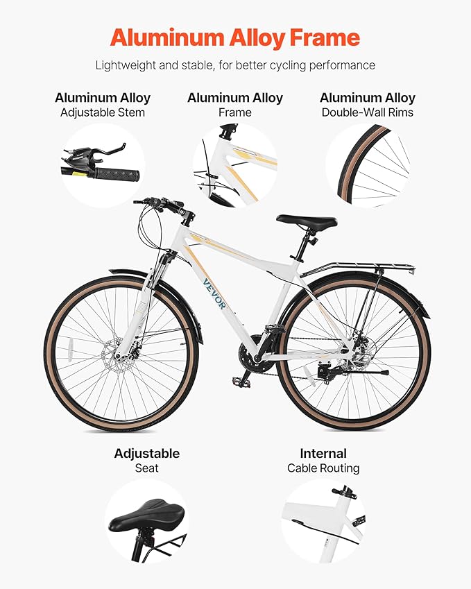 VEVOR Hybrid Bike