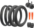 12/16/20x2.125 Bike Tires 1/2 Pack 12/16/20 Inch Kids Folding Replacement Tire/Tube Suitable for Tires 12/20x2.1 12/16/20x2. 125 12/20x2.25, Multiple Colors