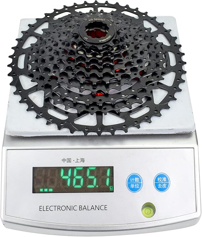 VG SPORTS 8/9/10/11/12 Speed Ultra-Light Bike Cassette for Mountain Bike 11-40T/11-42T/11-46T/11-50T/11-52T MTB Cassette Lightweight Aluminum Bracket Cassette