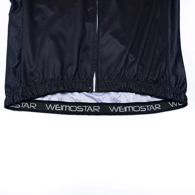 Weimostar Men's Cycling Jersey Short Sleeve Bike Clothing Multicolored Diamond