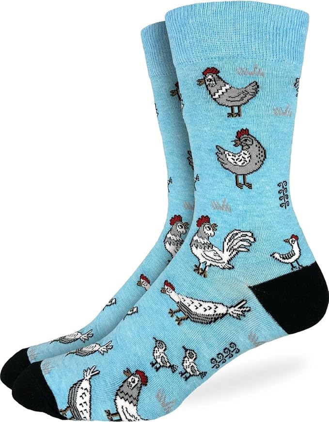 Good Luck Sock Novelty Crew Socks for Adults - For Men, Women and Teens