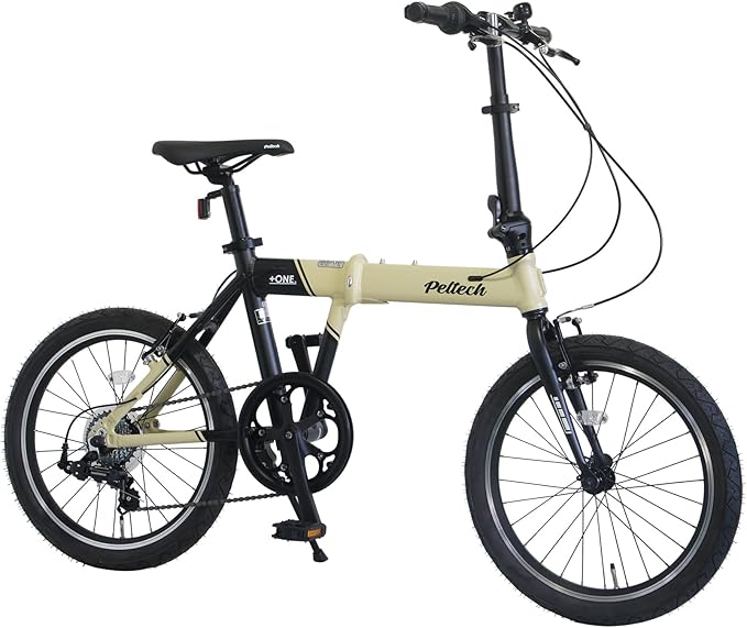 PELTECH Flip one 軽量アルミ折り畳み自転車 総重量11.8㎏ 20インチ外装7段