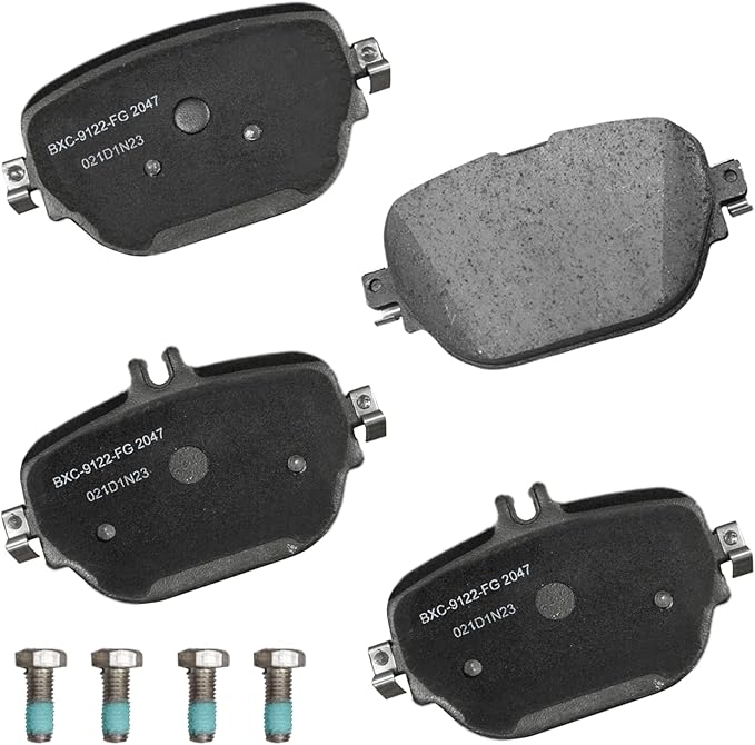 Bendix Premium SBC2047 Ceramic Rear Brake Pads for Select Models Mercedes-Benz AMG GT 43,AMG GT 53,CLS53 AMG,CLS450,E43 AMG,E53 AMG,E63 AMG,E63 AMG S,E400,E450,GLC63 AMG,GLC63 AMG S