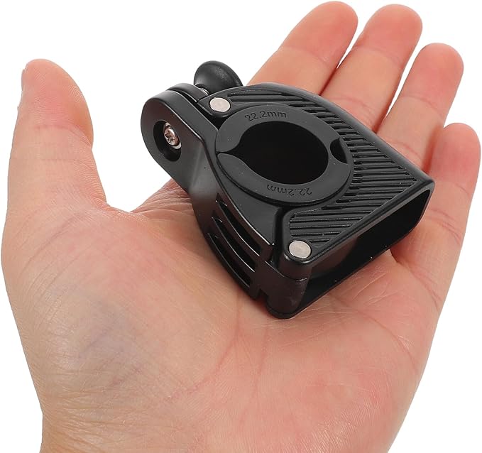 Toyvian Invisible Bicycle Bell Aluminum Alloy Handlebar Horn Loud Vintage Bike Bell for Adults and Mountain Road Cycling Safety Accessories