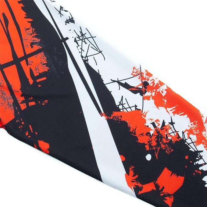 Men's Mountain Bike Jersey Long Sleeve MTB Off-Road Motocross Jersey Quick Dry Downhill&Motocross Shirts