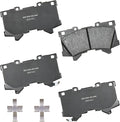 Bendix Premium SBC2442 Ceramic Front Brake Pads for Lexus LX600 2024-2022, Toyota Sequoia 2024-2023, Tundra 2024-2022