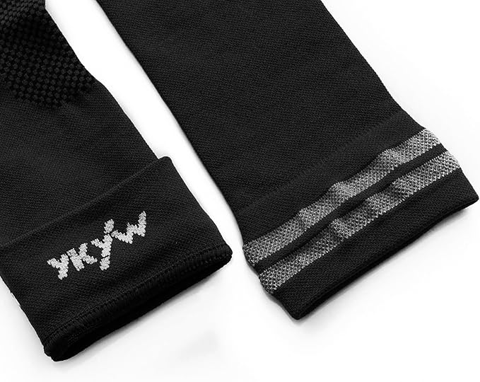 YKYWBIKE Cycling Socks for Men Women-Athletic Crew Bike Socks,Compression Biking Socks for Men Cycling,MTB Riding Socks