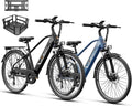 Jasion Roamer/ST/YC1 Electric Bike for Adults, 26" Commuter Ebike 1200W 528WH Removable Battery, 28MPH 62miles, Electric Bicycles for Women/Man, UL2849 Certified