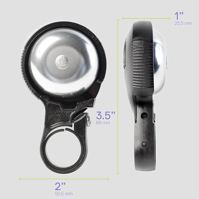 Delta Aluminum Bicycle Bells for Handlebars