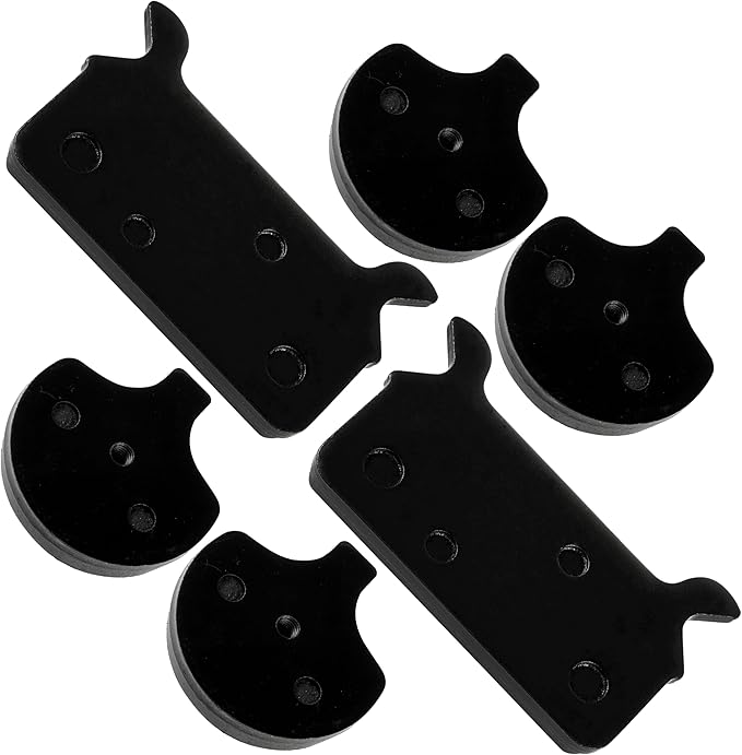 Caltric Front And Rear Brake Pads Compatible with Harley Davidson Flhr Road King 1340 1994-1998
