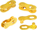 4 Pairs Bicycle Missing Link 1/6/7/8/9/10/11/12 Speed Chain Reusable Steel Bike Chain Link