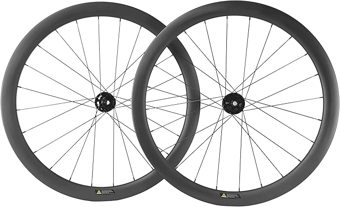 Superteam 25/35/45/55 Disc Brake Wheelset Carbon Fiber Road Bike 28mm 700c Tubeless Wheel