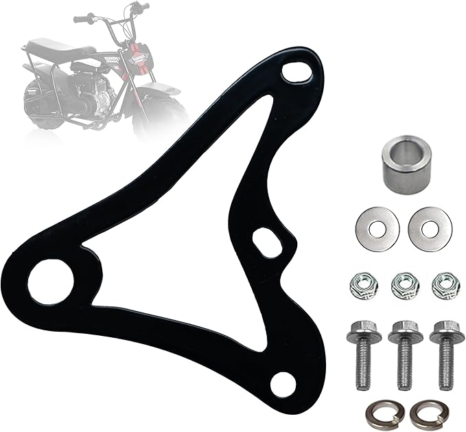 JMCHstore Mini Bike Hydraulic Brake Caliper Bracket kit for Monster Mega Moto MMB80 80cc FRP GMB100 98cc, For Coleman RB100 RT100 Mini Bike